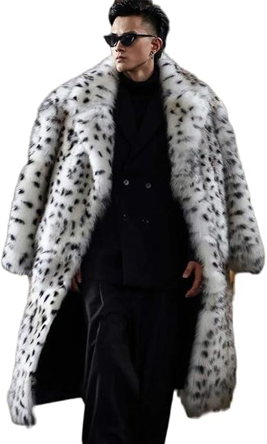CARVEN コロンボ 豹柄毛皮ロングコート CARVEN コロンボ 豹柄毛皮ロングコート